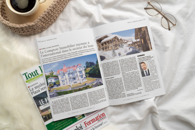 Tout l'Immobilier: Le Comptoir Immobilier rayonne à l’international dans le secteur du luxe