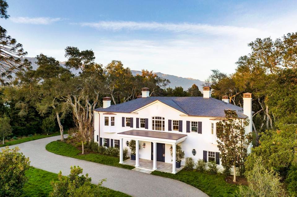 California Coastal Living Is A Breeze At Brand New $14.8 Million Estate In Montecito