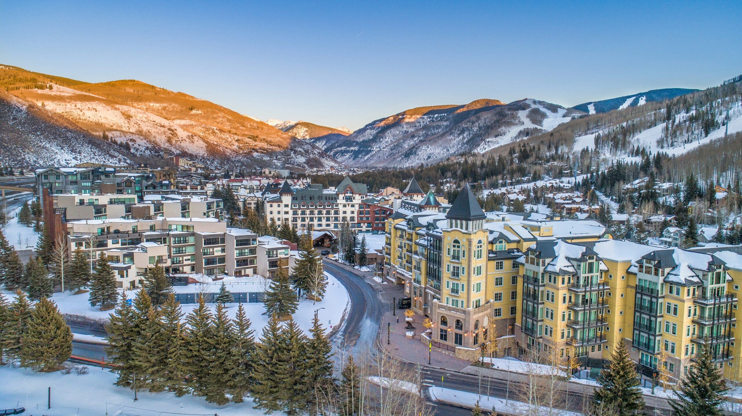 Upscale Ski Resorts Meet Cozy, Hometown Living In Vail, Colorado