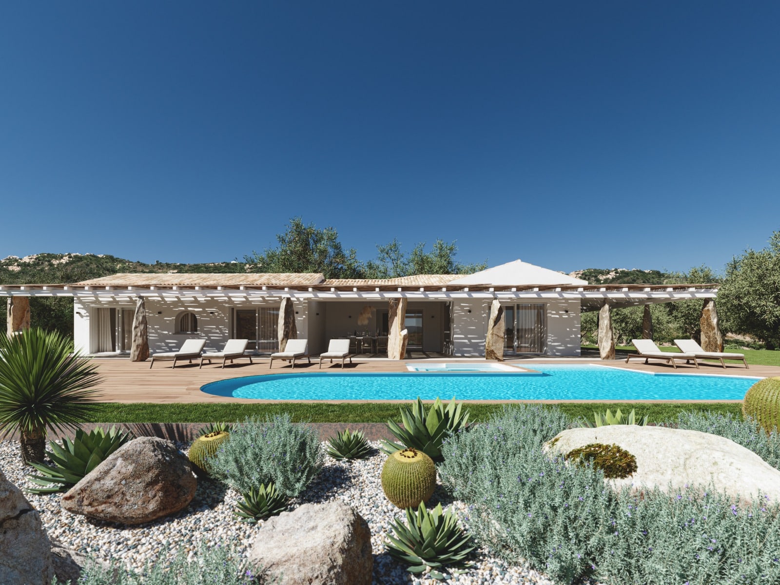 At Home Around The World: An Italian Villa By The Sea in Sardinia