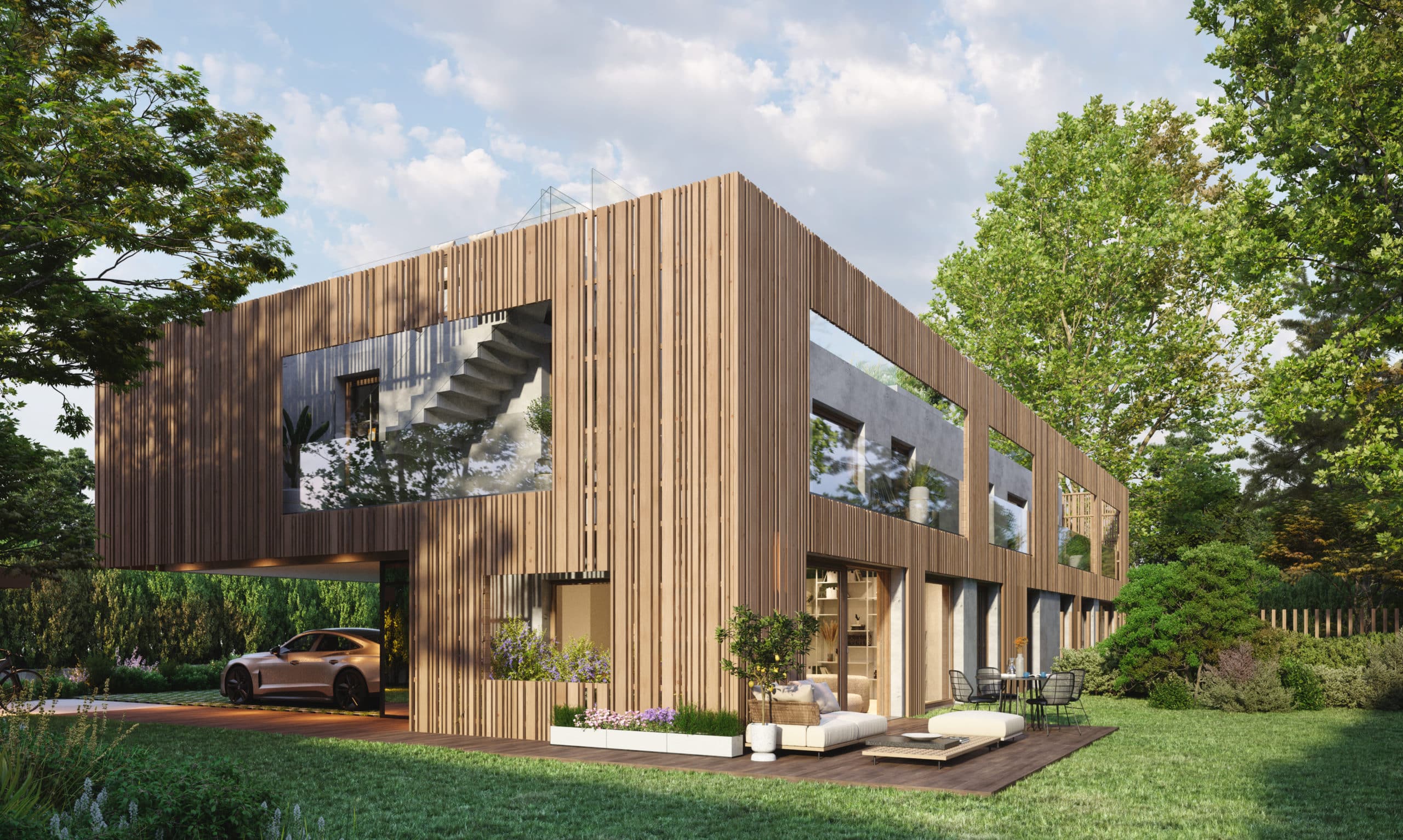 Discover Quatuor, an exceptional residence comprising four apartments ranging from 3.5 to 5 rooms. Nestled in a quiet cul-de-sac in the heart of Vandoeuvres, this contemporary and peaceful residence promises a beautiful quality of life.