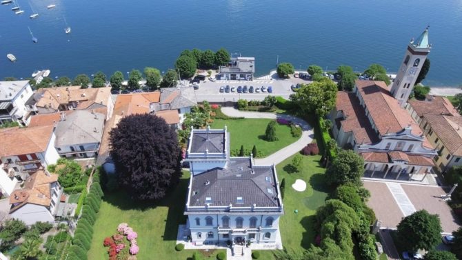 Photo 9 de l'annonce 2495196 - prestigieuse villa d’époque avec annexe et guérite rénovée à vendre à lesa sur le lac majeur