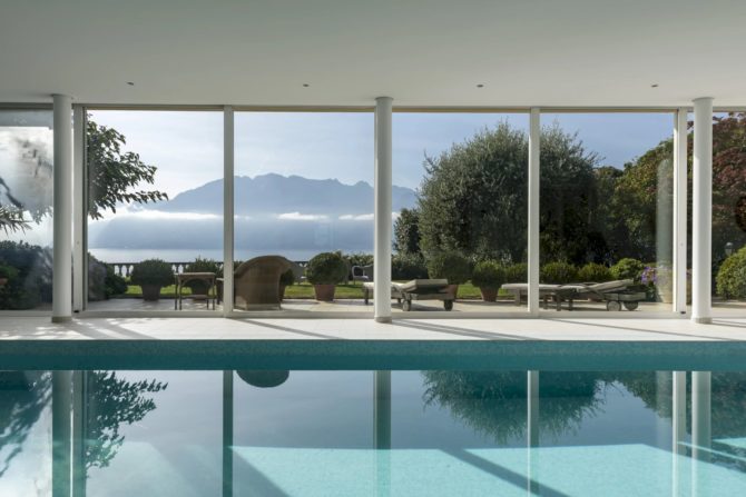 Photo 6 of the property 84016099 - magnificent house in corseaux, canton of vaud, with panoramic lake and mountain views