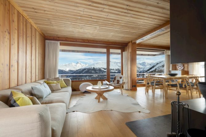 Photo 2 of the property 84285923 - splendid penthouse on the 4 vallées ski area