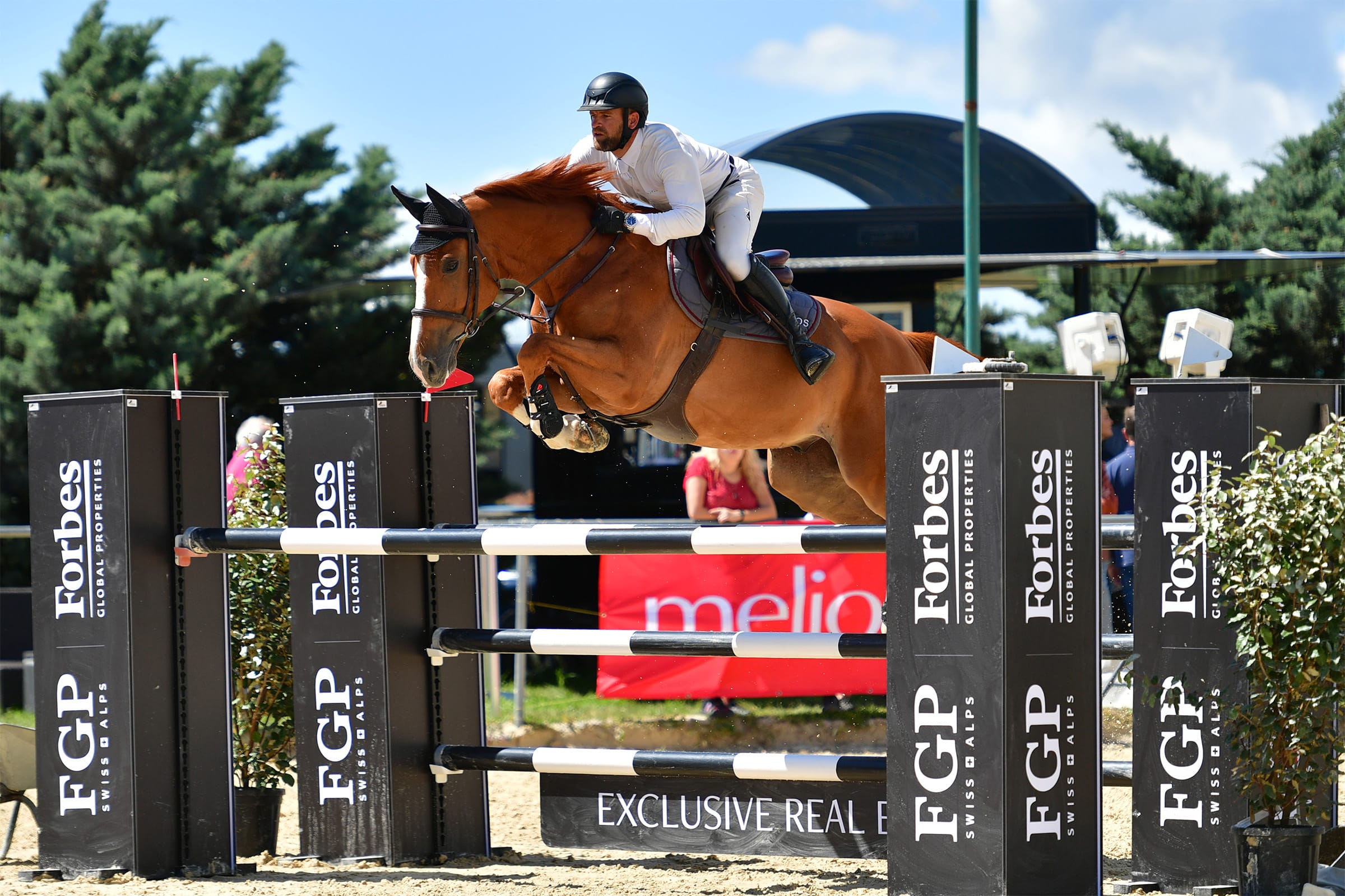 Equestrian competition at La Sallivaz