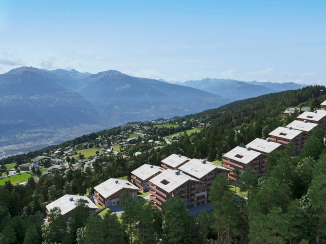 Photo 3 de l'annonce 83834725 - appartement 3.5 pièces dans une résidence haut de gamme avec vue et services hôteliers
