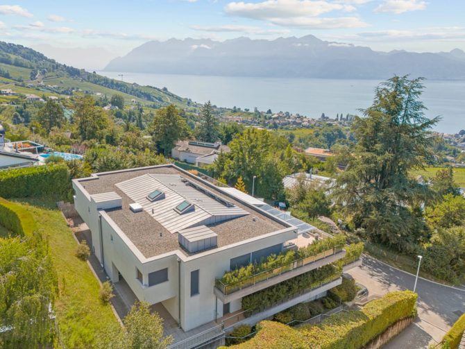Photo 3 de l'annonce 85155038 - duplex en attique avec vue imprenable sur le lac léman