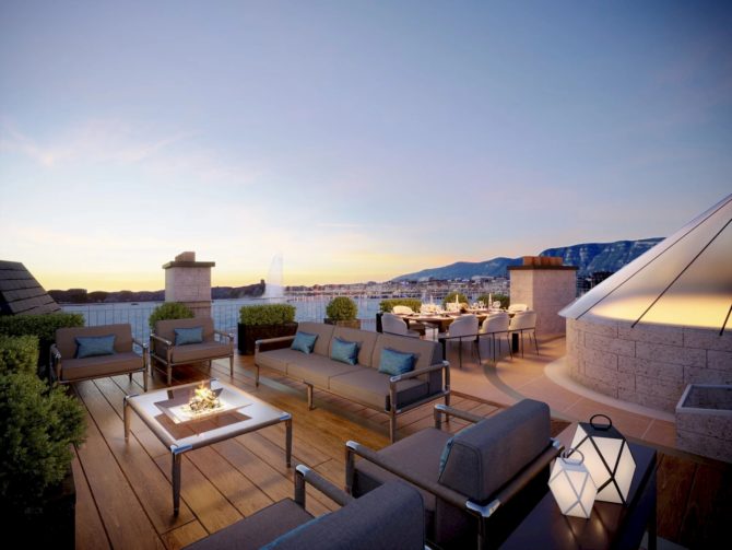 Photo 1 of the property 85297322 - exceptional furnished apartment with hotel services for rent - geneva lake view