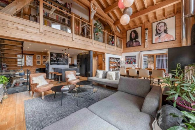 Photo 1 de l'annonce 85823173 - magnifique chalet  5 chambres en suite avec vue mont-blanc